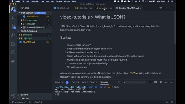 What is JSON? in 5 minutes смотреть онлайн