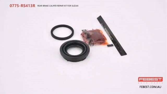 0775-RS413R REAR BRAKE CALIPER REPAIR KIT FOR SUZUKI смотреть онлайн