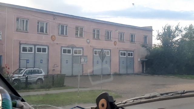 проездом через центр Топчихи