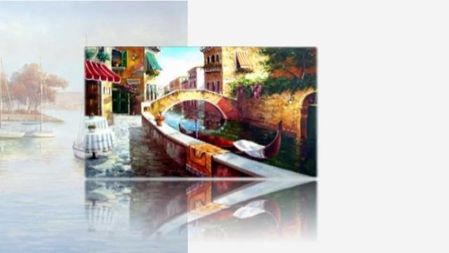 Итальянский городской пейзаж - картины для дома смотреть онлайн