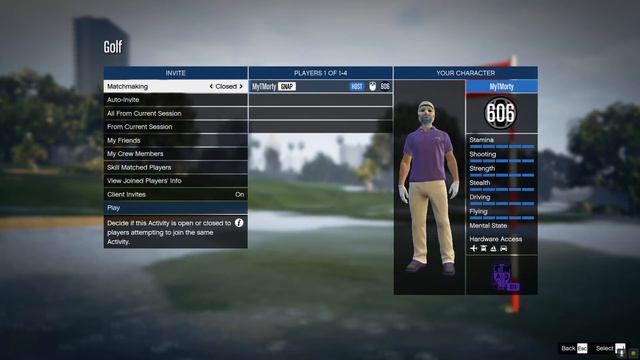 GTA V: The Joker plays 18-Hole Golf (20 under par!) смотреть онлайн