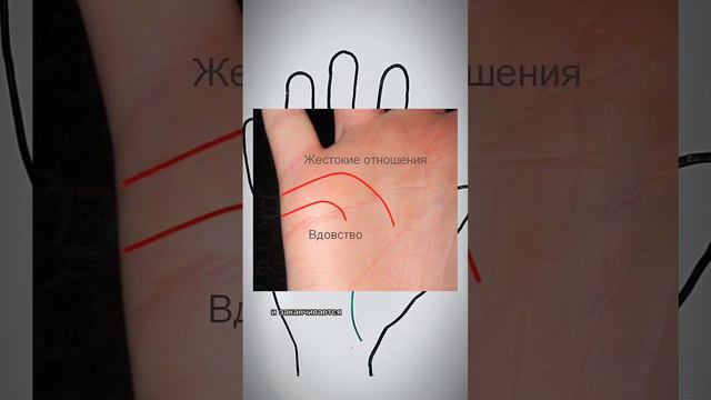 Линия Вдовства #хиромантия #хиромантияонлайн #хироманты #хирология смотреть онлайн
