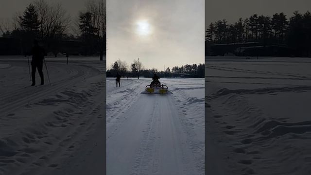 Riverside Golf Course - XC Trail Grooming смотреть онлайн