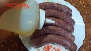 #Колбаски из #оленины