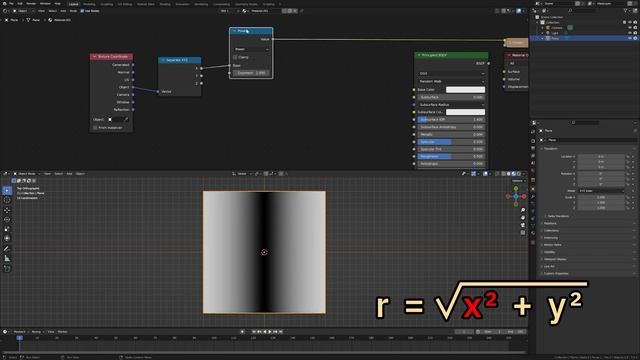 【Blender】ノードで円・楕円を描くやり方　Vector Math vs Math смотреть онлайн