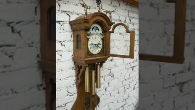 Старинные Голландские Настенные Фризские часы. смотреть онлайн
