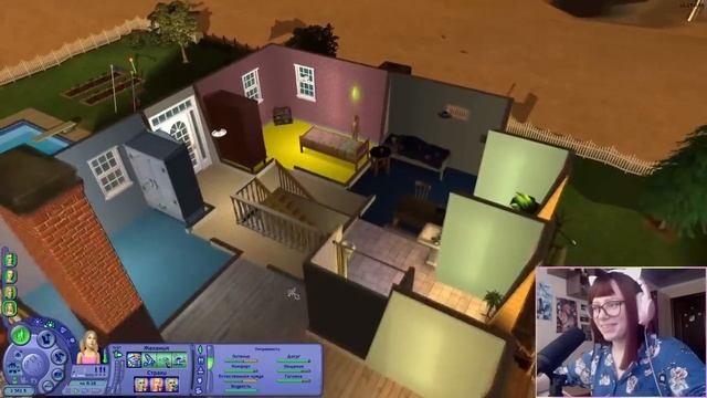 Прохождение The Sims 2 Семья Смит // Летсплей в Мегахуде смотреть онлайн