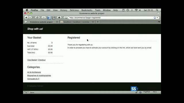 11-12: E-commerce application with PHP, MySQL, Ajax and PayPal смотреть онлайн