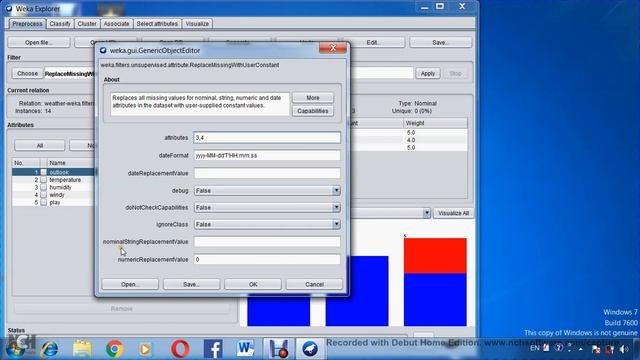 Weka Lesson#2 Missing Data Handling By 3 ways смотреть онлайн