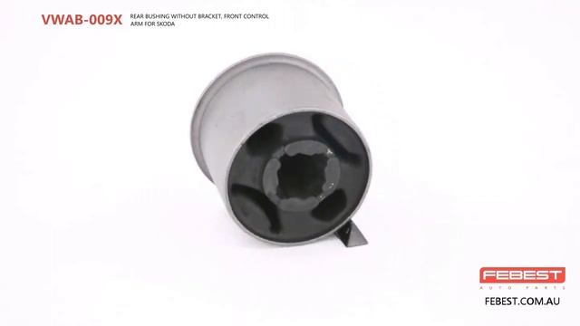 VWAB-009X REAR BUSHING WITHOUT BRACKET, FRONT CONTROL ARM FOR SKODA