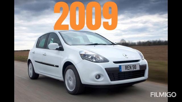 Evolution Of Renault Clio 1990-Present