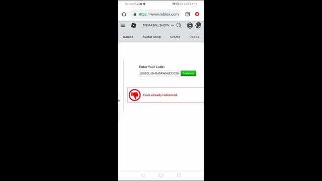 Новые промокоды в роблокс на наушники! смотреть онлайн