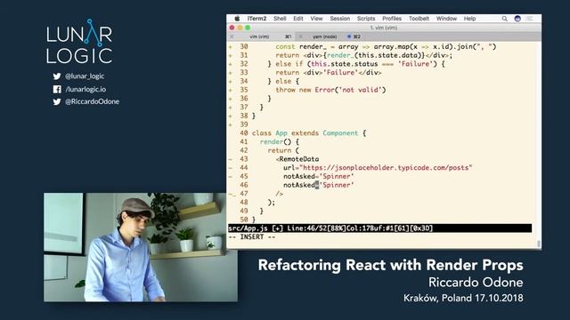 Elm's RemoteData in React (with Render Props) смотреть онлайн