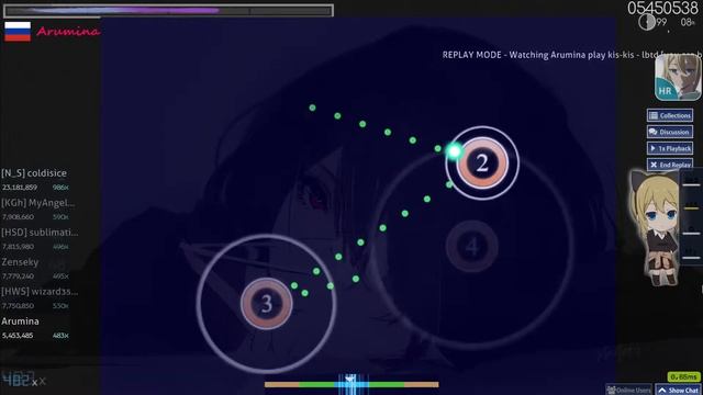 Кис-кис - ЛБТД | Osu! | FC by Arumina смотреть онлайн