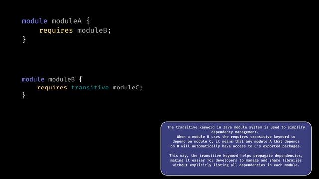 #8 Transitive Keyword - Java Modules (JPMS) Tutorial - Modularization in Java смотреть онлайн