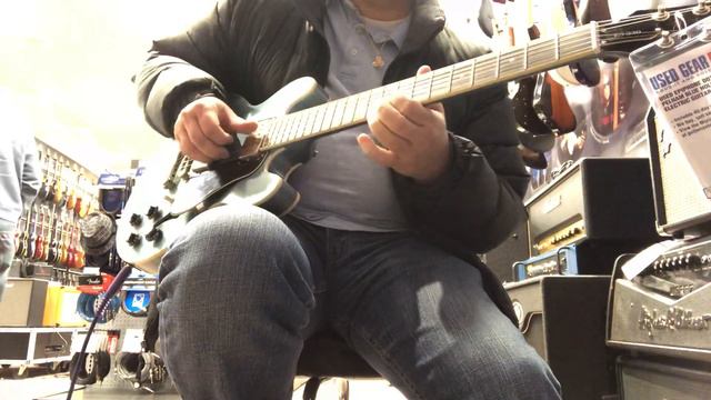 Epiphone es-339 pro - Pelham blue - Peavey tweed amp смотреть онлайн