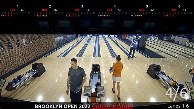 Brooklyn Open 2022. Classic Edition. Финал Кубка Билла Д. Lanes 1-6 смотреть онлайн