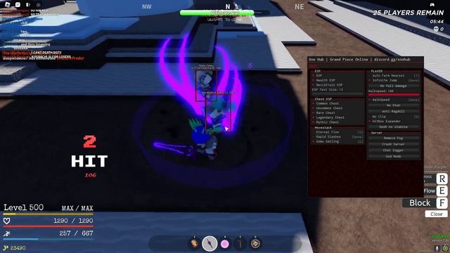 ?BATTLE ROYALE⚔️] Grand Piece Online script Xno Hub | GOD MODE, CHEST ESP, WALKSPEED, NO STUN! смотреть онлайн