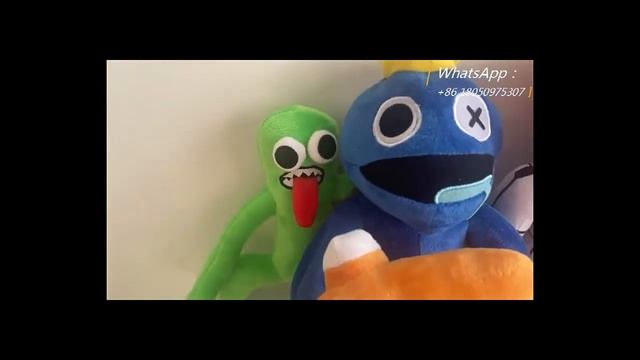 rainbow friends roblox rainbow friends game around the rainbowfriend plush doll смотреть онлайн