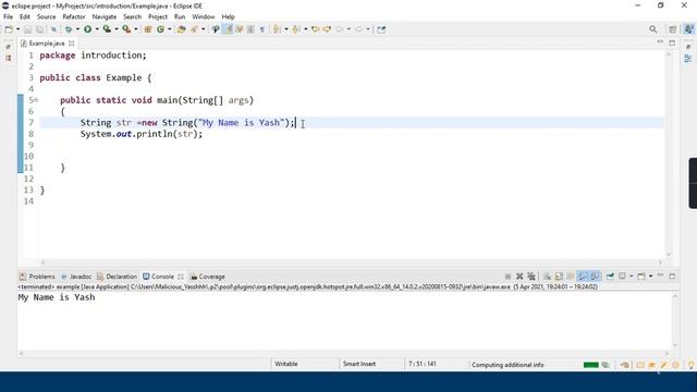 Java String Introduction in Hindi - Tutorial #16 смотреть онлайн