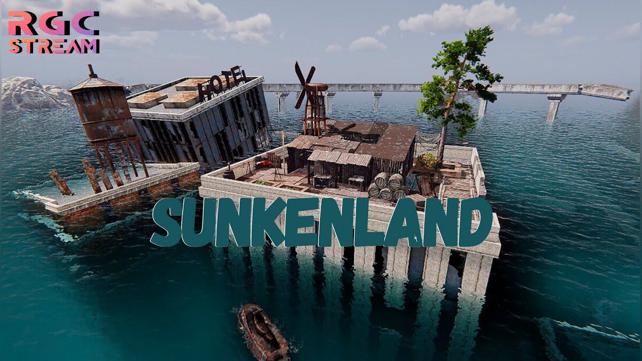 СТРИМ SUNKENLAND / ПЕРВЫЙ ВЗГЛЯД смотреть онлайн