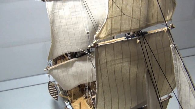 Как я сделал корабль ФИНАЛ СБОРКИ МОДЕЛИ КОРАБЛЯ HMS TERROR FINAL Building a ship Terror №11 смотреть онлайн