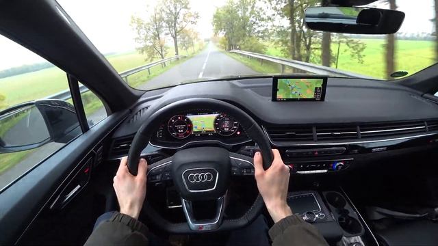 2018 Audi Q7 50TDI 4K POV DRIVE | German Country Road смотреть онлайн