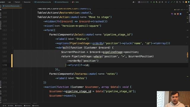 Filament Select: Set the Default Value with DB Query смотреть онлайн