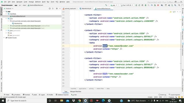 Deep Linking in Android Kotlin with Simple Example | Part 10 смотреть онлайн