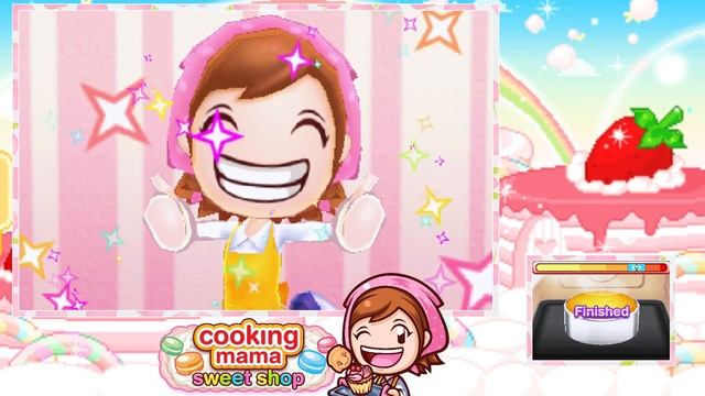 ♡ Cooking Mama Sweet Shop (Gameplay): 09 - Baked Cheesecake ♡ смотреть онлайн