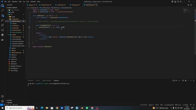 Compare useContext and use-context-selector Part 1 смотреть онлайн
