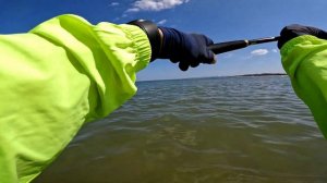 Пляж Чильпо , Южная Корея. Макрель Морская рыбалка с берега в Южной Корее