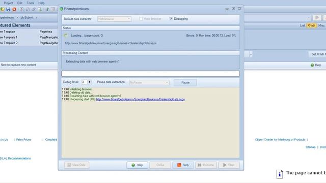 Visual Web Ripper : Page navigation example смотреть онлайн
