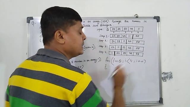 Bubble Sort Java смотреть онлайн