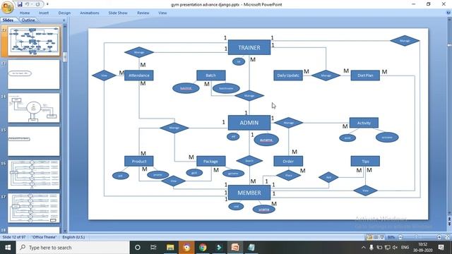 PPT - Gym Management System Advance Version Python Django || How To Create Major Project PPT смотреть онлайн