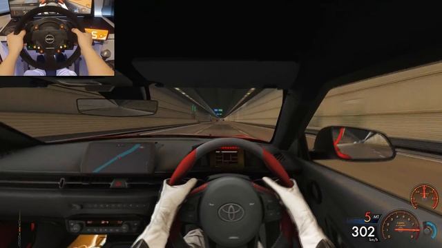 840HP Toyota Supra MK5 & 800HP Nissan GT-R R35 Convoy - Assetto Corsa | Thrustmaster T300 RS смотреть онлайн