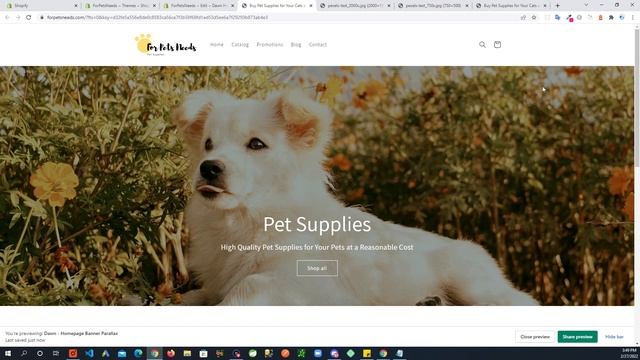How to Add Parallax Effect to Shopify Dawn Theme Image Banner смотреть онлайн