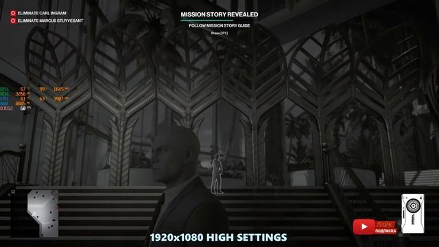 GTX1060 i5-8300H | HITMAN 3 lenovo legion gaming смотреть онлайн