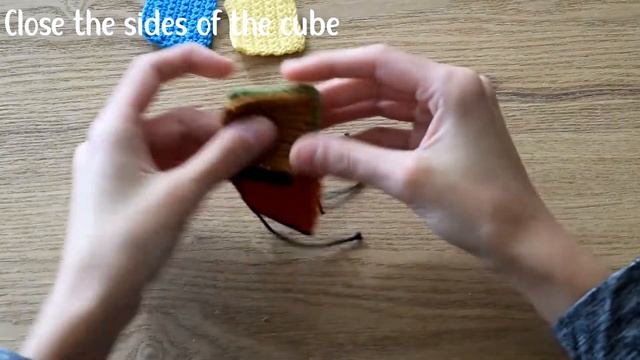 Crochet Infinity Cube | How to Crochet a Rainbow Infinity Cube Fidget Toy
