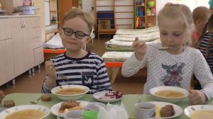 Один день в садике. Обед.