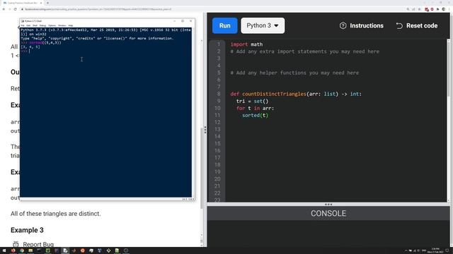 Facebook interview question: sorting: counting triangles смотреть онлайн