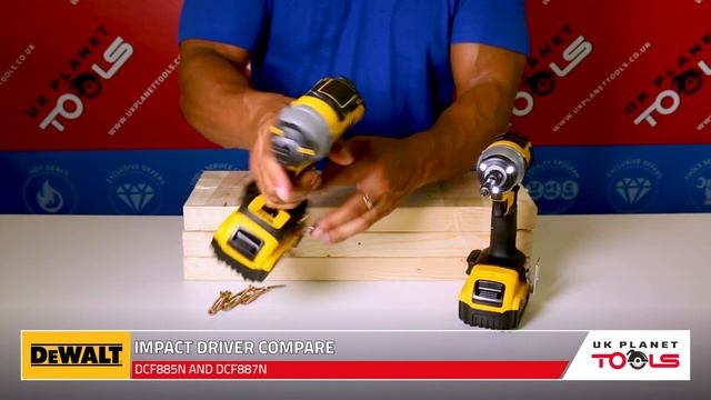DeWALT DCF885N Vs DCF887N Impact Driver | UK Planet Tools