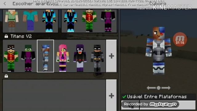 Jovens Titans - Skin Pack No Minecraft смотреть онлайн