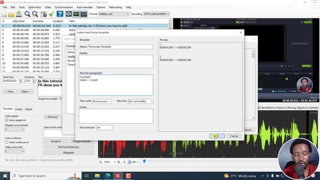 How To Copy And Use Subtitle Timecodes Between 2 Subtitles In Subtitle Edit  - Answer Video