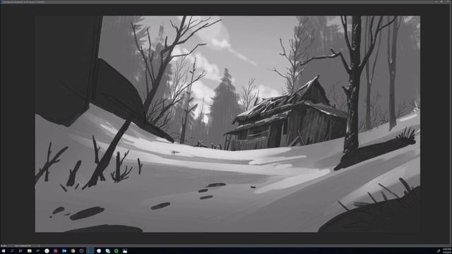 Quick Sketch - Time-lapse #5 // Shack смотреть онлайн