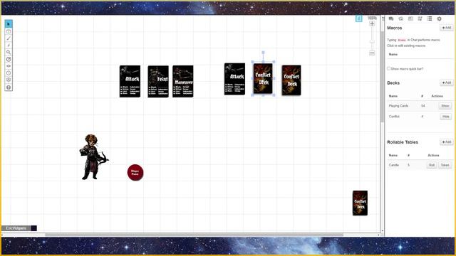 Torchbearer Tutorial 2 - Conflict Cards and Token Statuses смотреть онлайн