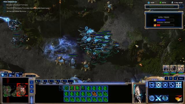StarCraft 2: Annihilation 22 - The United Forces (Part 2) смотреть онлайн