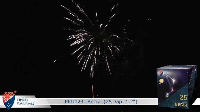 Батарея салютов PKU024 Весы 25 зар 1,2' смотреть онлайн