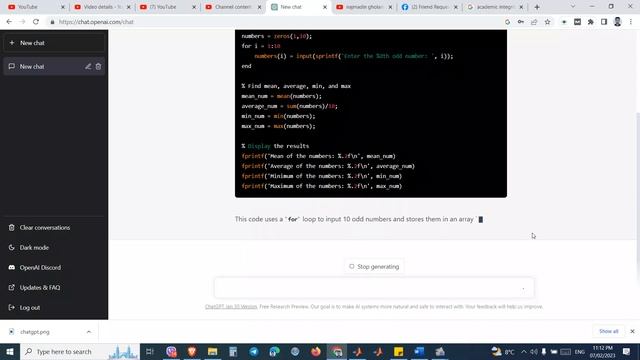 Writing and Testing MATLAB Code Using ChatGpt смотреть онлайн