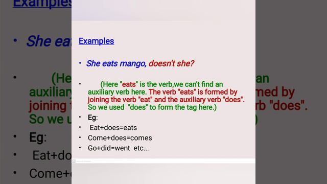 TAG QUESTIONS|| Part-1||Basic Rules and Usage||English Grammar & Usage||3rd Sem English(core paper) смотреть онлайн